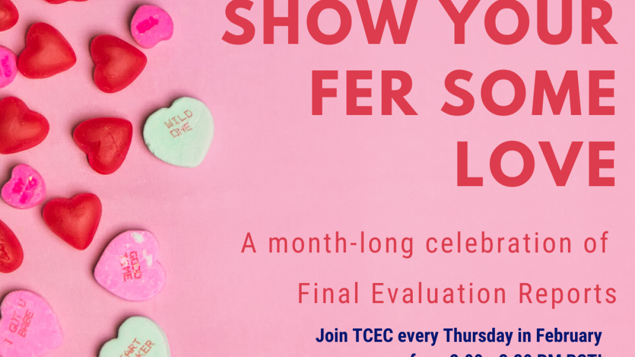 FERbruary promo with candy hearts