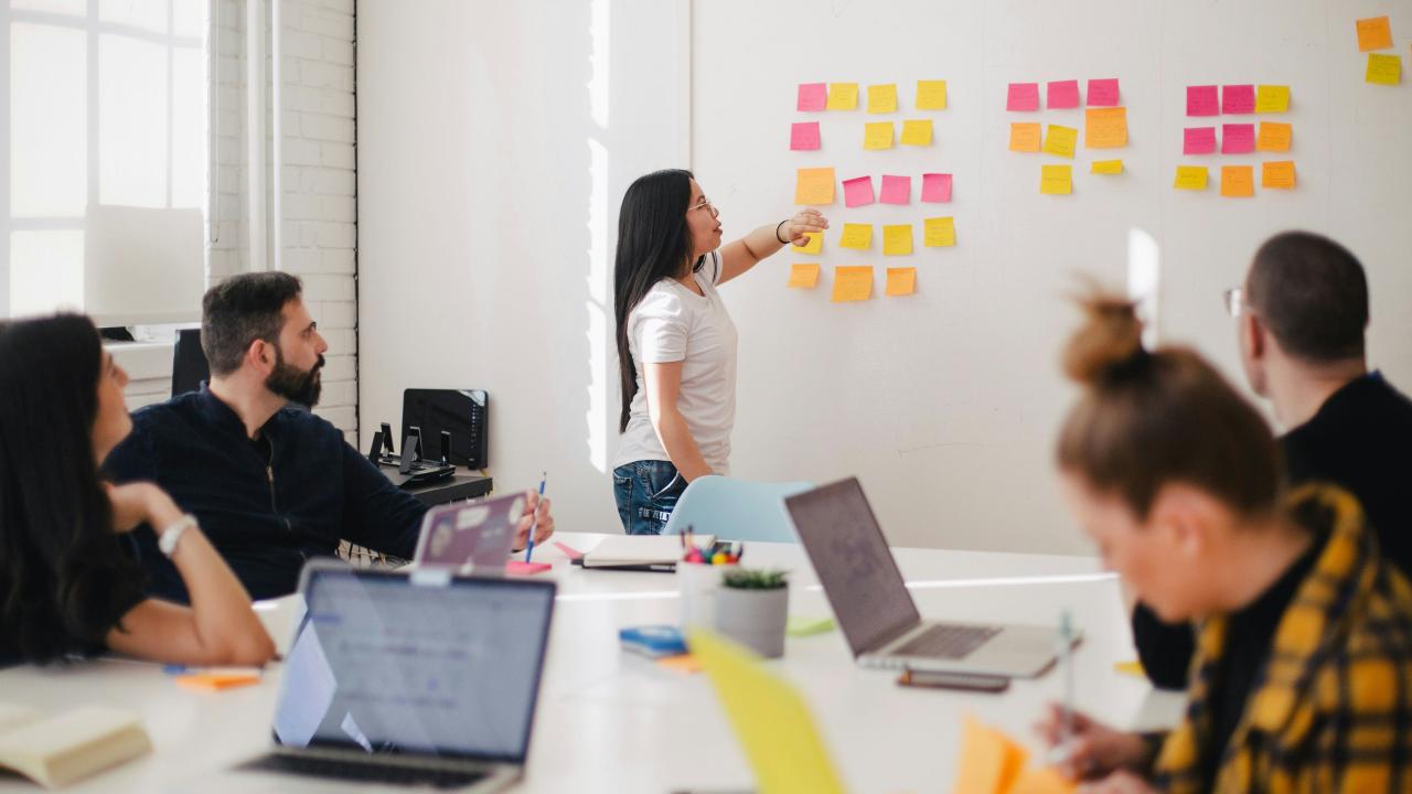 Teaching a workshop