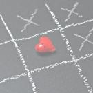 Tic tac toe with hearts