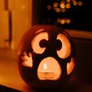 Spooky jack o'lantern