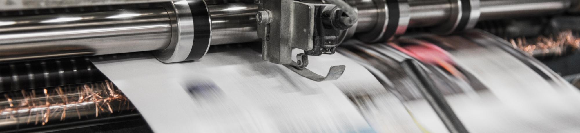 A printing press